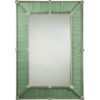 Green Murano Glass Mirror