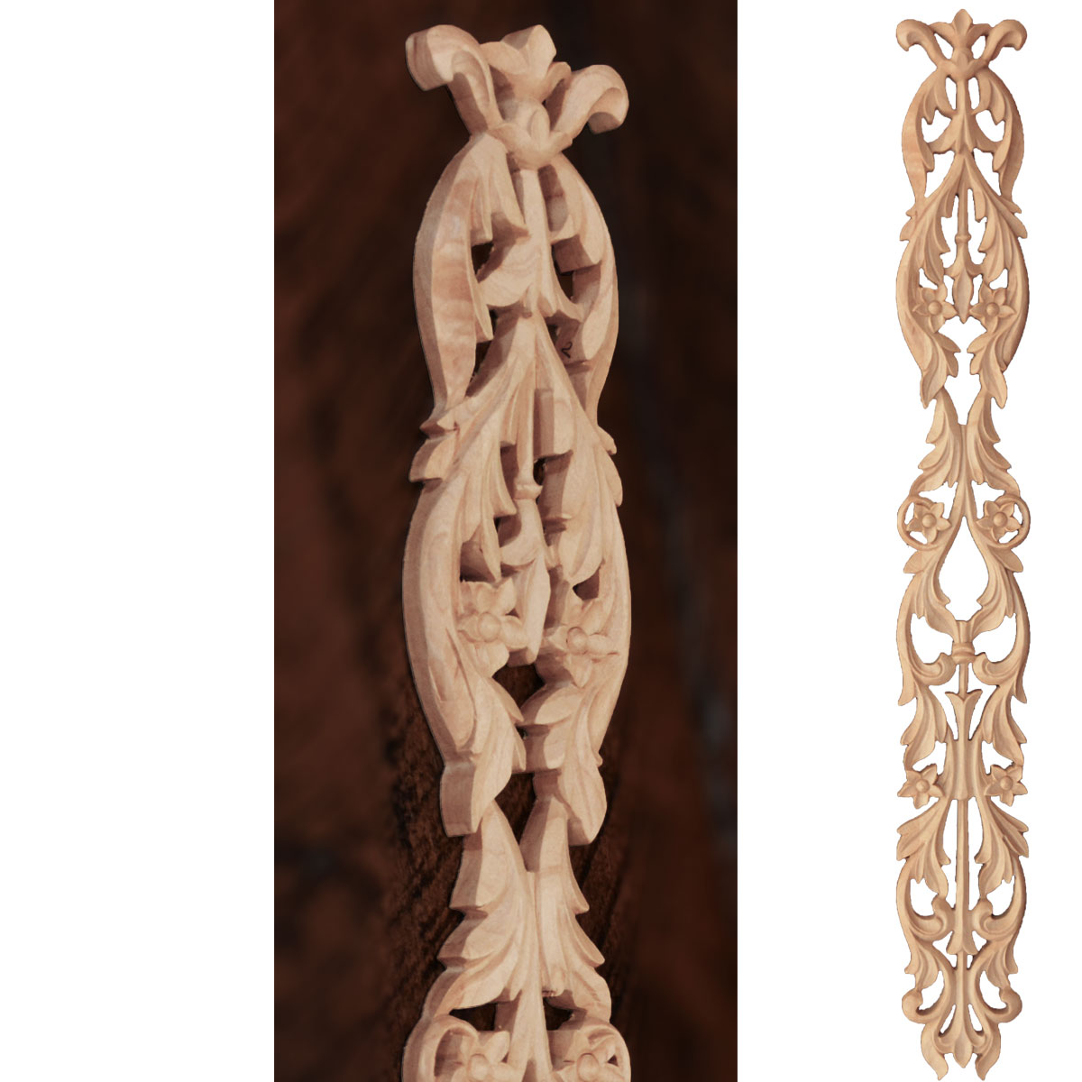 Pembroke Wood Carving Large Maple |  R131l