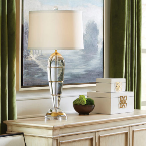 Brass Crystal Table Lamps You'll Love