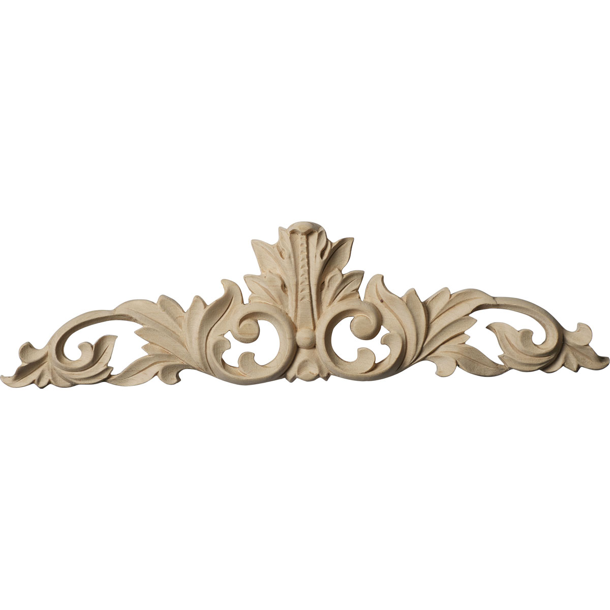 Acanthus Wood Finial - (Cherry & Maple)