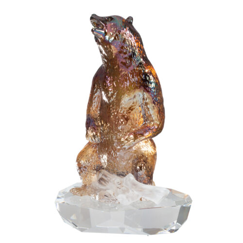 Limited Edition: Invincible Bear Crystal Figurine