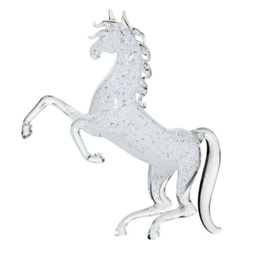 Crystal Andalusian Horse Figurine