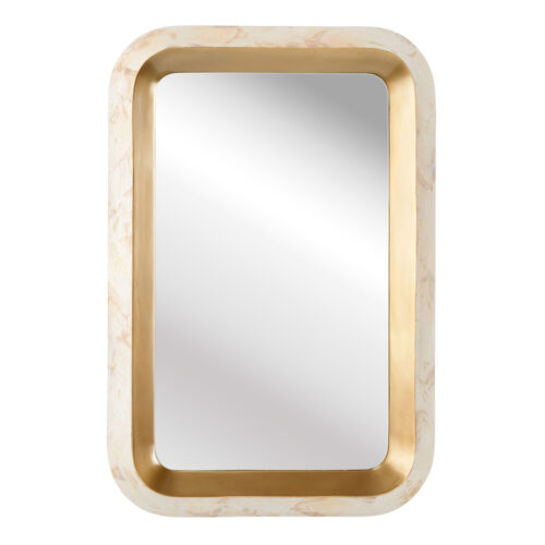 Iridescent Cabebe Shell Wall Mirror