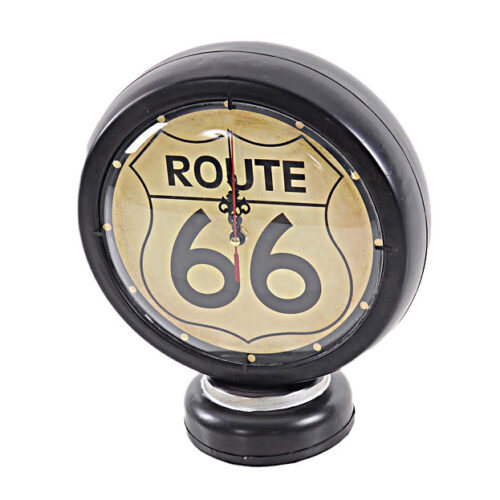 Vintage Route 66 Gasoline Pump Timepiece